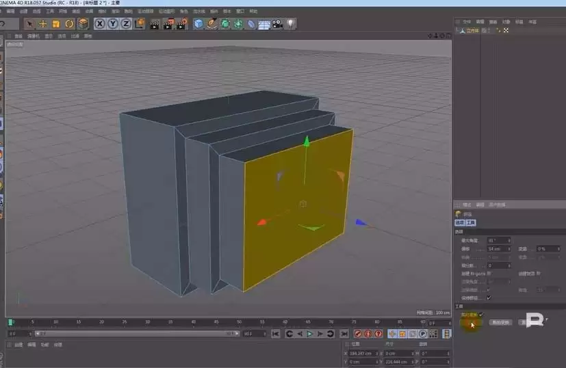 MAXON Cinema 4D挤压工具怎么制作立体文字模型