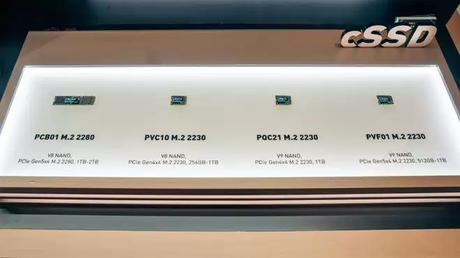 SK海力士展出PCIe Gen5 M.2 2230客户端固态硬盘PVF01