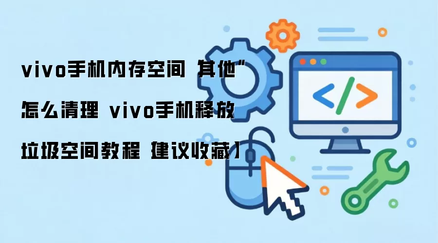 vivo手机内存空间“其他”怎么清理 vivo手机释放垃圾空间教程【建议收藏】
