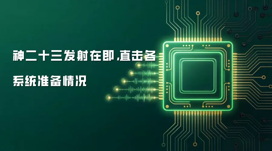 神二十三发射在即,直击各系统准备情况