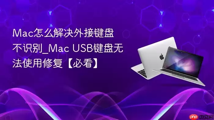Mac怎么解决外接键盘不识别_Mac USB键盘无法使用修复【必看】