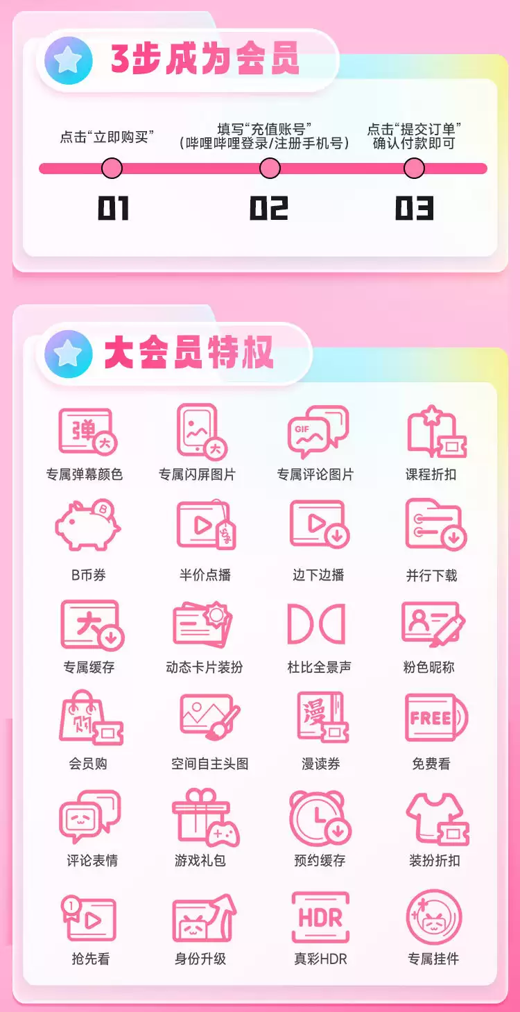 赠 30 元 UP 主充电券:B站大会员年卡 233 → 108 元持平去年双 11