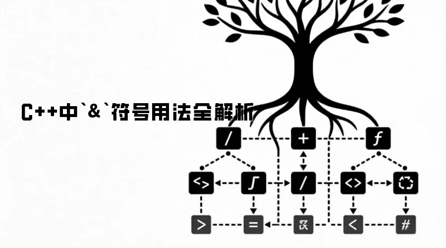 C++中`&`符号用法全解析