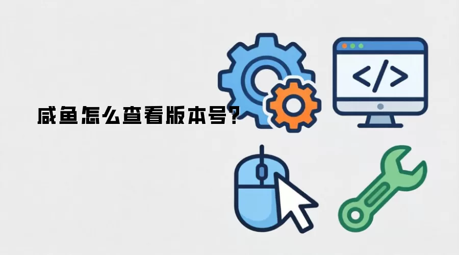 咸鱼怎么查看版本号？