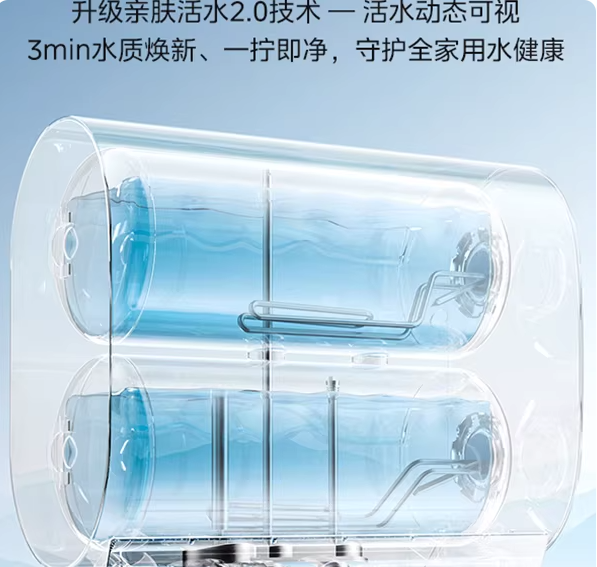 美的活水2.0电热水器产品图示