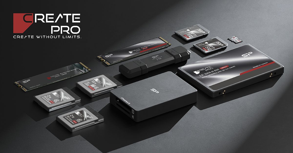 广颖电通推出内容创作存储系列 CreatePro，覆盖多种应用场景与产品形态