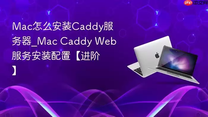 Mac怎么安装Caddy服务器_Mac Caddy Web服务安装配置【进阶】