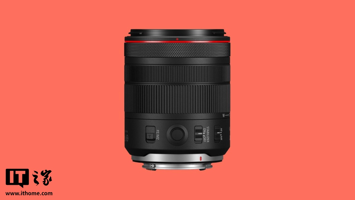 佳能推出“RF20-50mm F4 L IS USM PZ”内变焦相机镜头,9099 元
