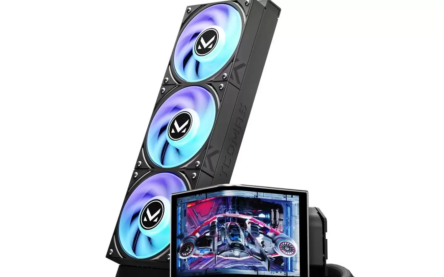 TCOMAS钛钽NEOX曲面屏360一体式水冷散热器上市，1599元