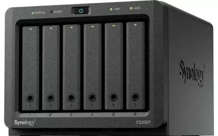 群晖推出全闪存储服务器FS200T：6个2.5