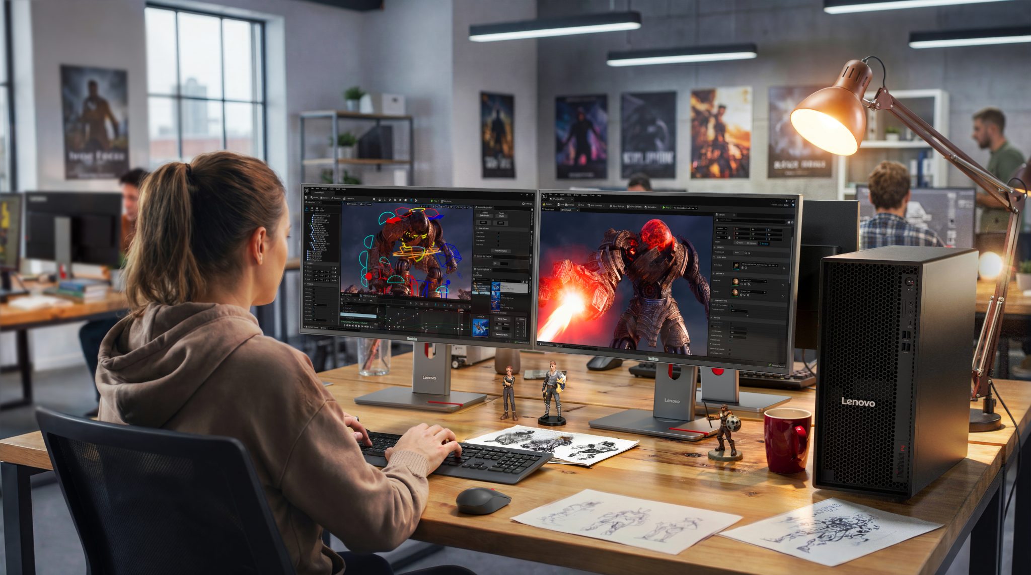 AMD 3D V-Cache 首次登陆专业工作站:联想 ThinkStation P4 首发,搭载英伟达 RTX Pro 6000 Blackwell