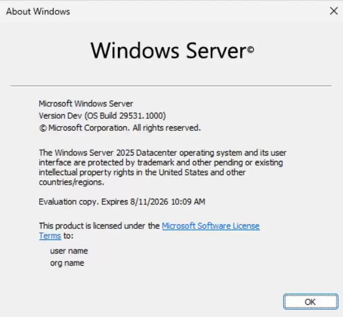 启用 ReFS Boot! 微软发布Windows Server vNext预览版Build 29531