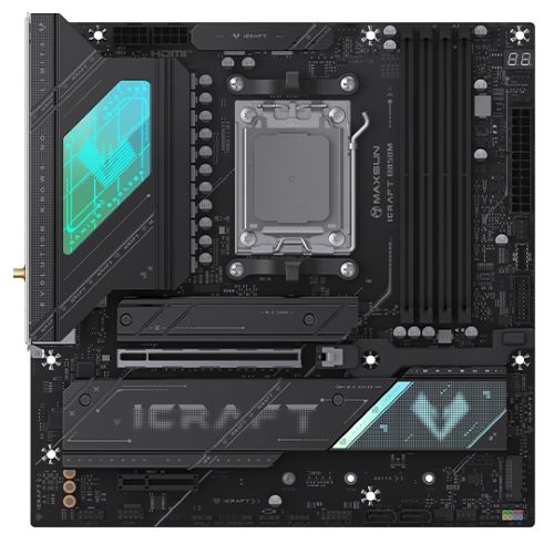 铭瑄 MS-iCraft B850M WIFI 主板上架:1099 元,5 月 13 日开售