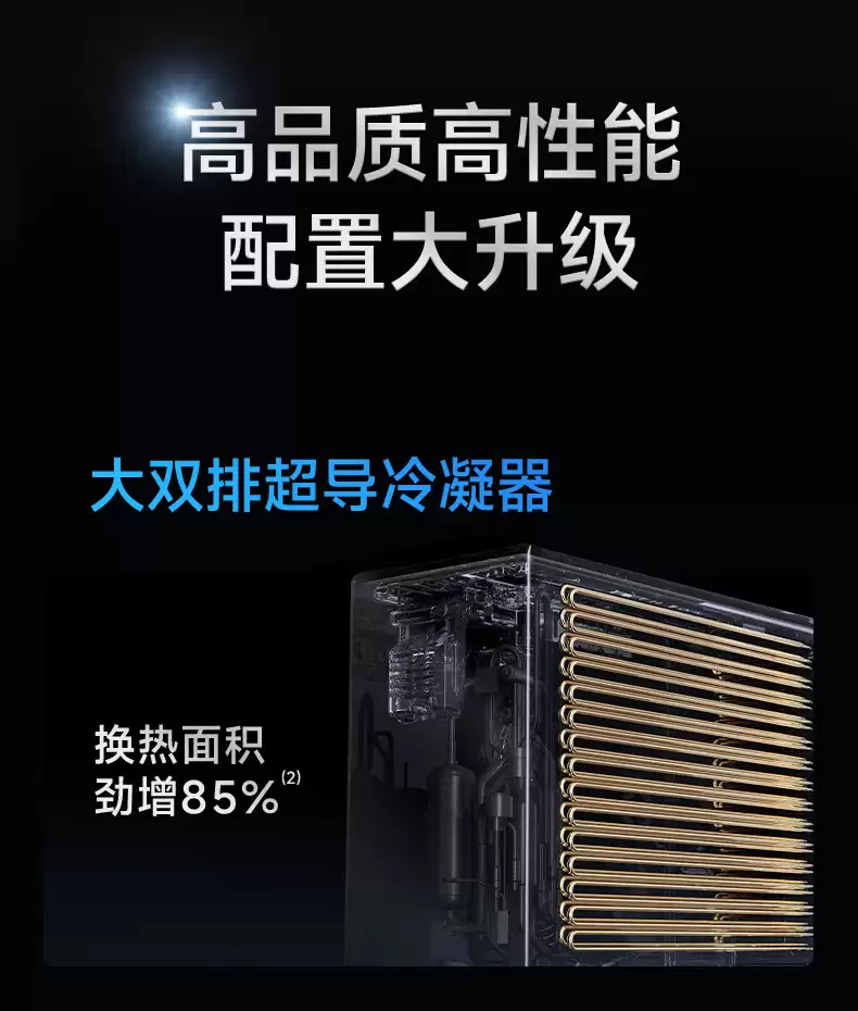 双排神机二代 1390 元:美的华凌 HE1Ⅱ 大 1.5 匹空调 618 再降价