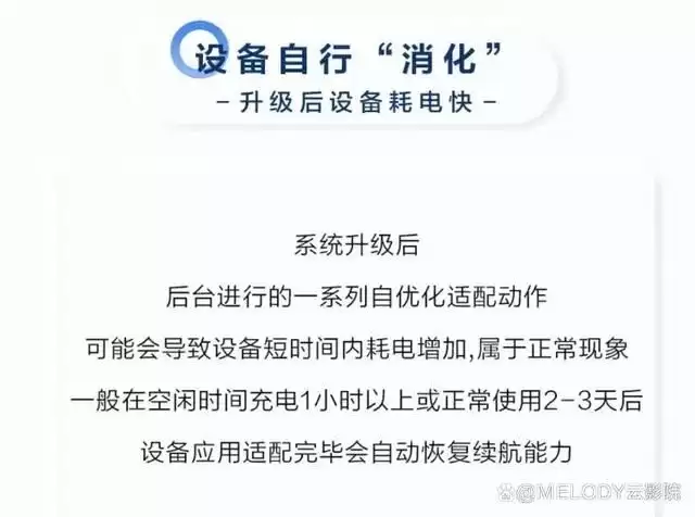 升级鸿蒙系统3.0后耗电量加快怎么办? 官方解决方法来了