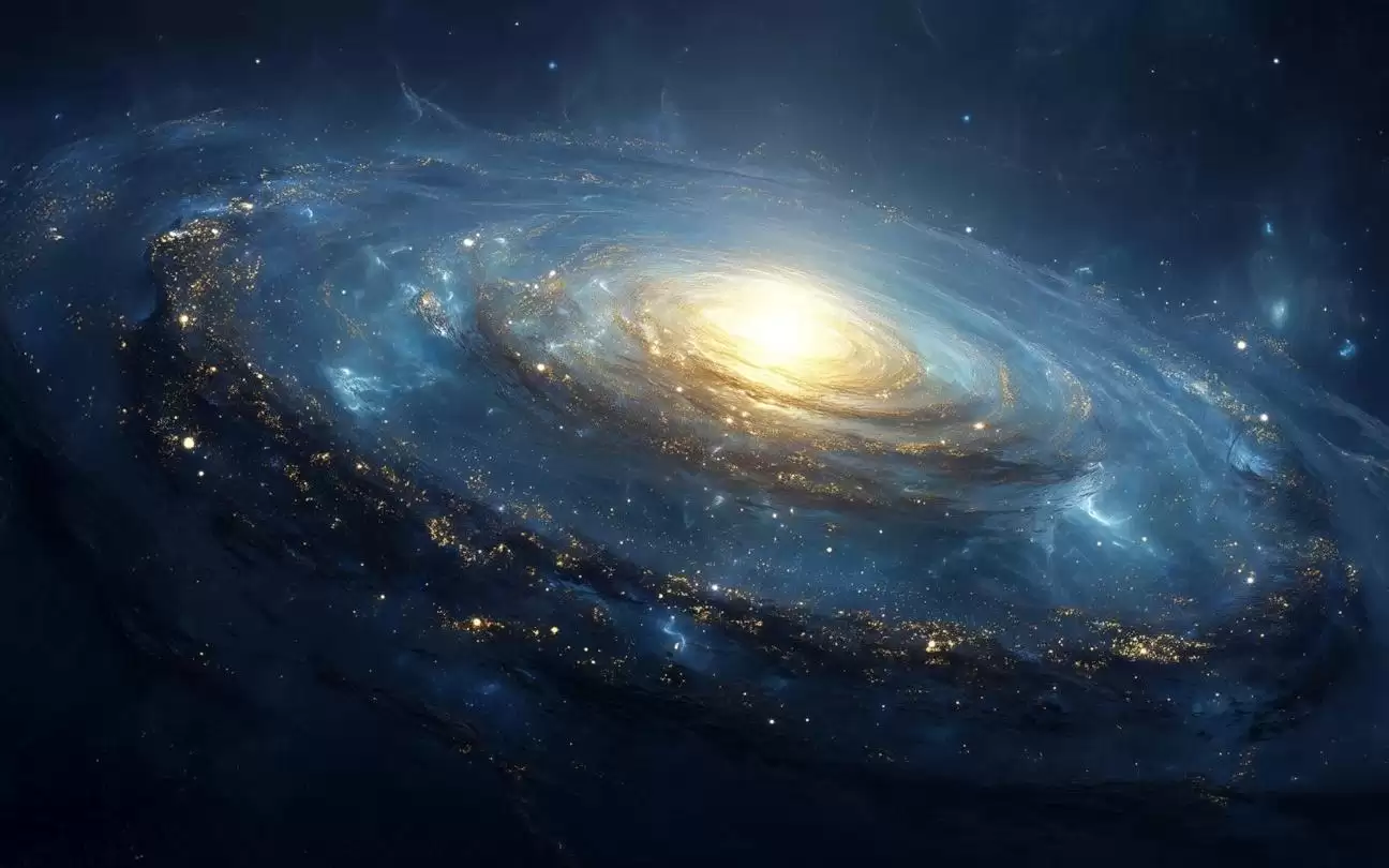 韦布望远镜在早期宇宙中发现罕见无自转巨型星系
