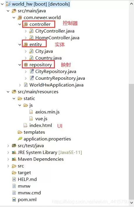 JPA实现多表连接查询过程