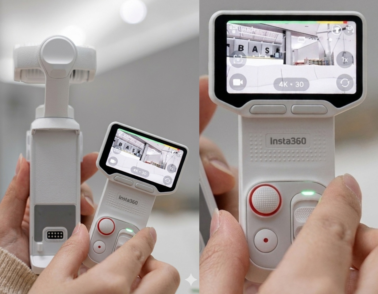 首创可拆卸屏幕，影石 Insta360 Luna Ultra 手持云台相机包装盒曝光