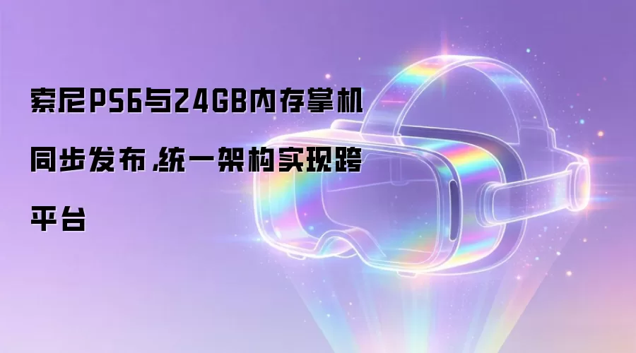 索尼PS6与24GB内存掌机同步发布,统一架构实现跨平台
