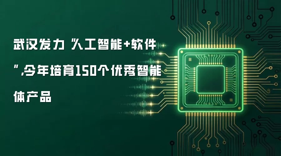 武汉发力“人工智能+软件”,今年培育150个优秀智能体产品