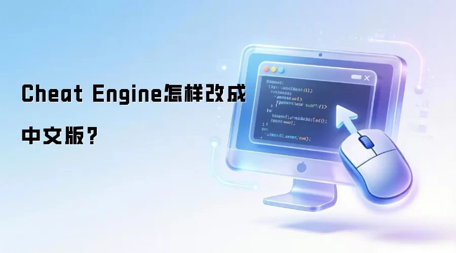 Cheat Engine怎样改成中文版?