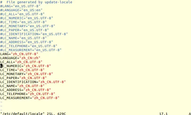 ubuntu英文语言无法设置成中文语言怎么办?