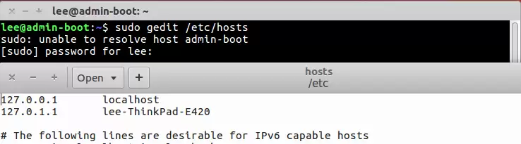 ubuntu16.04怎么修改主机名?