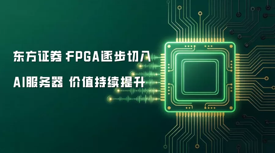 东方证券:FPGA逐步切入AI服务器 价值持续提升