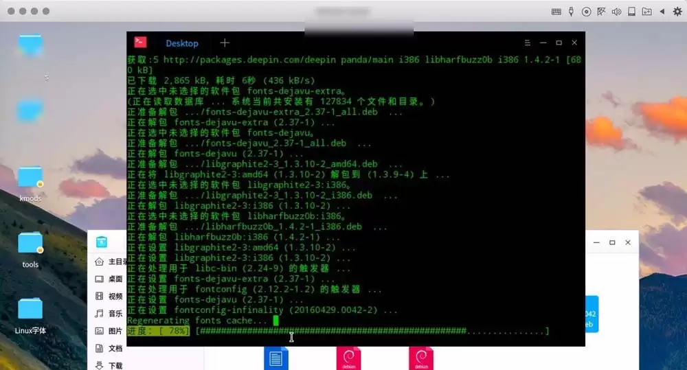 Linux字体模糊该怎么解决? Linux让字体清晰的教程