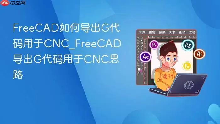 FreeCAD如何导出G代码用于CNC_FreeCAD导出G代码用于CNC思路