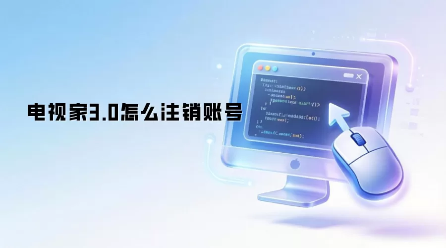 电视家3.0怎么注销账号