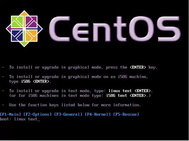 CentOS文本方式系统安装图文详细教程