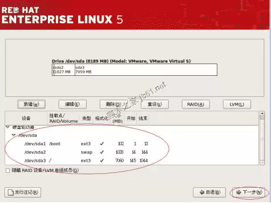 RedHat Linux 5安装手册