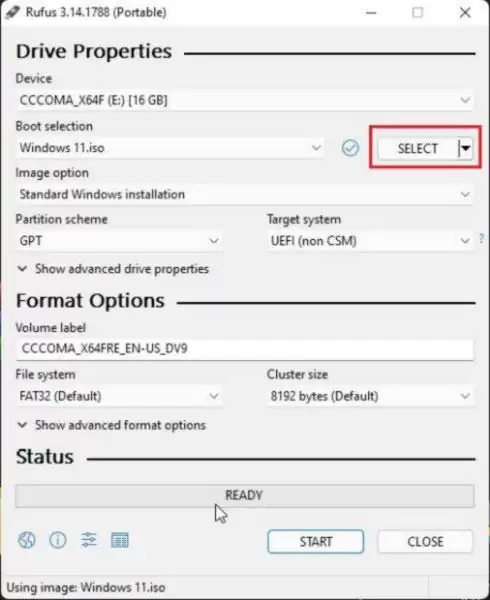 如何从 PC 上的 USB 安装 Windows 11