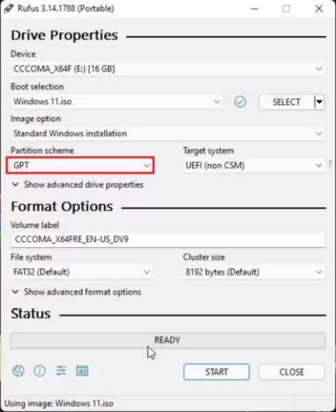 如何从 PC 上的 USB 安装 Windows 11