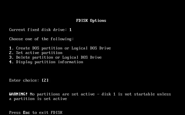 Fdisk硬盘分区图文教程(超详细)
