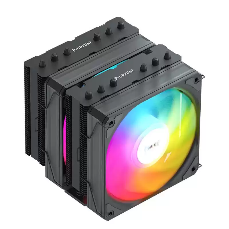 雅浚推出六热管直触双塔双扇风冷 E6 V4:250W 解热,199 元