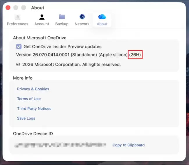 微软优化 Mac 版 OneDrive同步速度提升 2 倍简化缓存管理