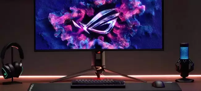 华硕推出 2026 款“ROG Swift PG34WCDN”34 英寸曲面屏显示器 引入 1440P 360Hz Tandem RGB QD-OLED 面板