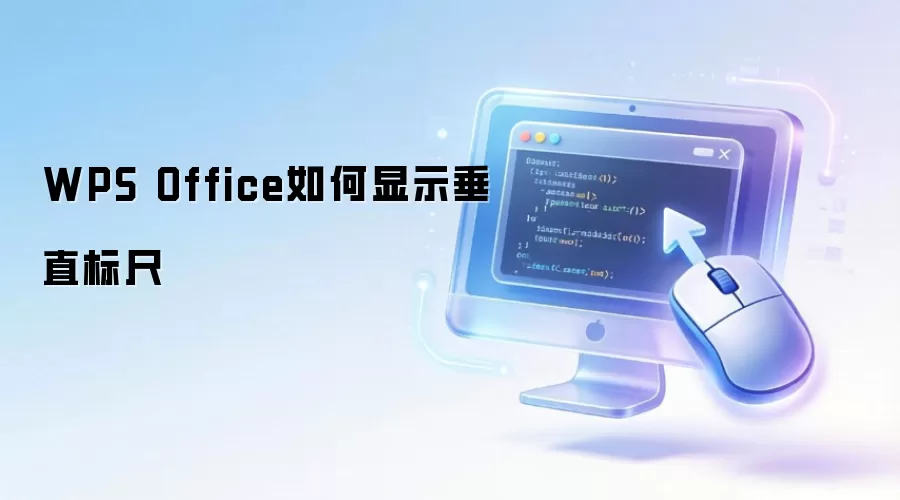 WPS Office如何显示垂直标尺