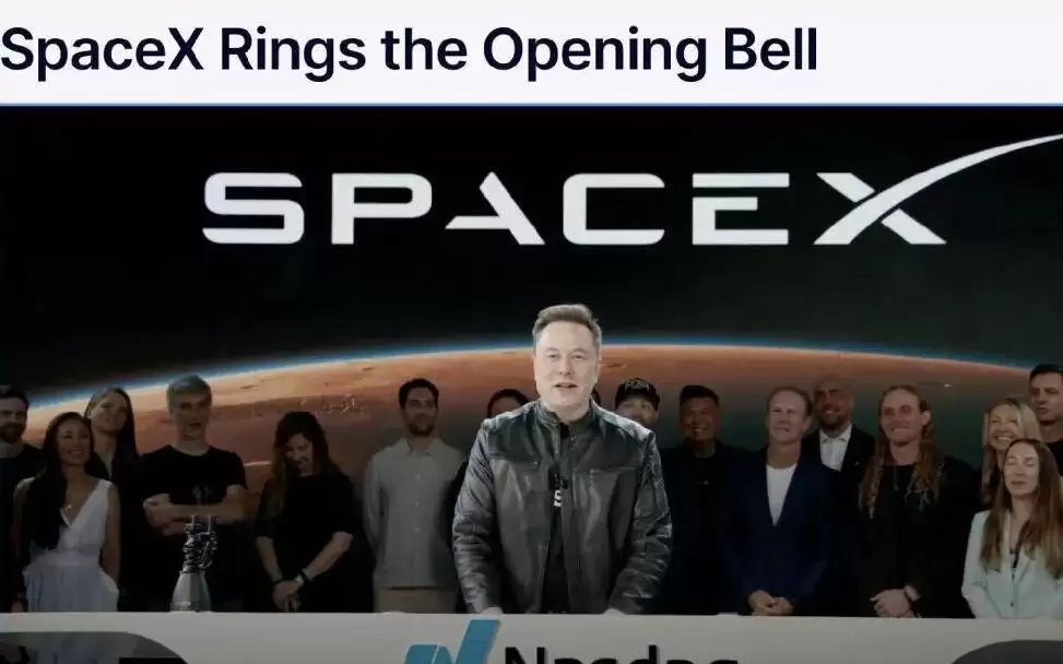 SpaceX市值空降美股前十，全球首位万亿美元富豪诞生