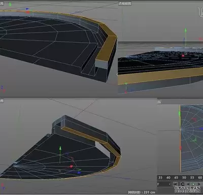 C4D对称后曲面细分物体没连接如何解决