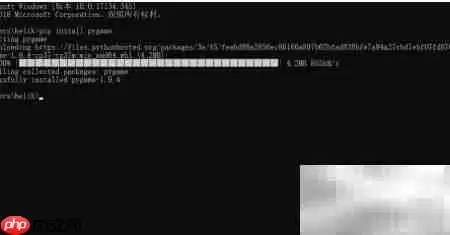 pip安装matplotlib教程
