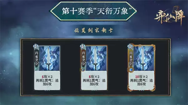 弈仙牌云灵剑宗新卡强势阵容搭配