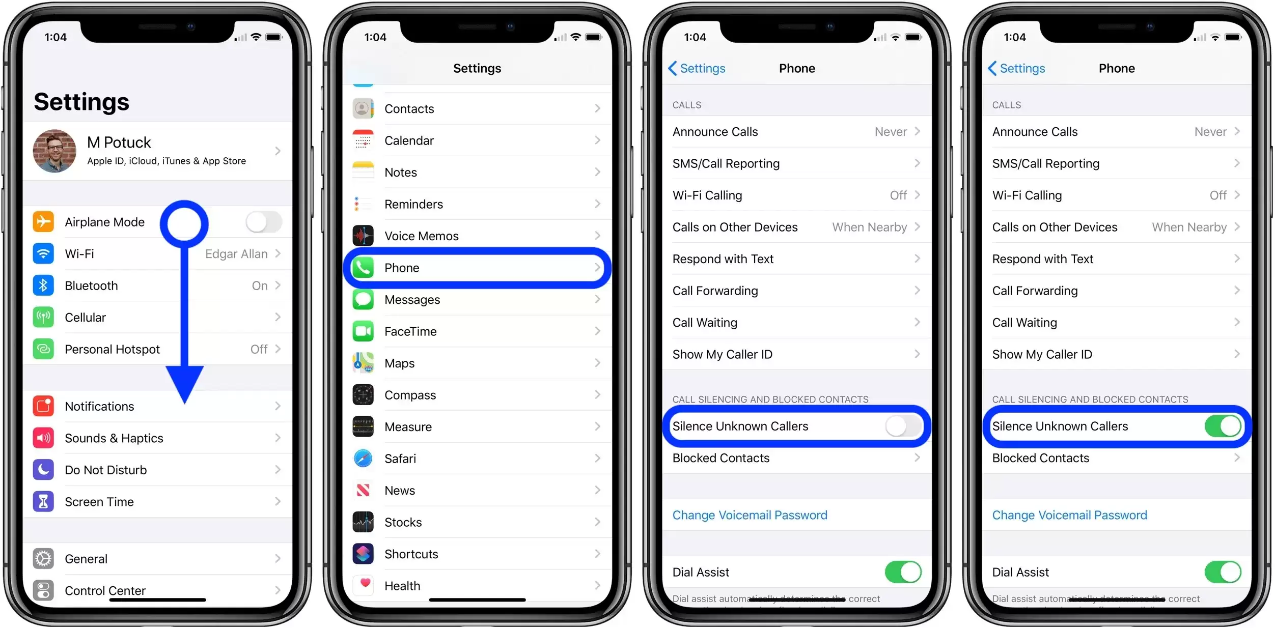 iOS 13 教程:如何在 iPhone 上静音通话并阻止联系人? iOS 13 教程:如何在 iPhone 上静音通话并阻止联系人?