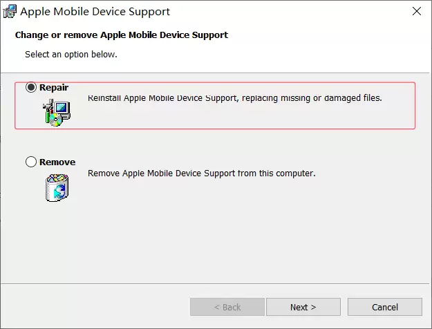 苹果服务 “Apple Mobile Device Service” 修复失败解决方案 苹果服务 “Apple Mobile Device Service” 修复失败解决方案