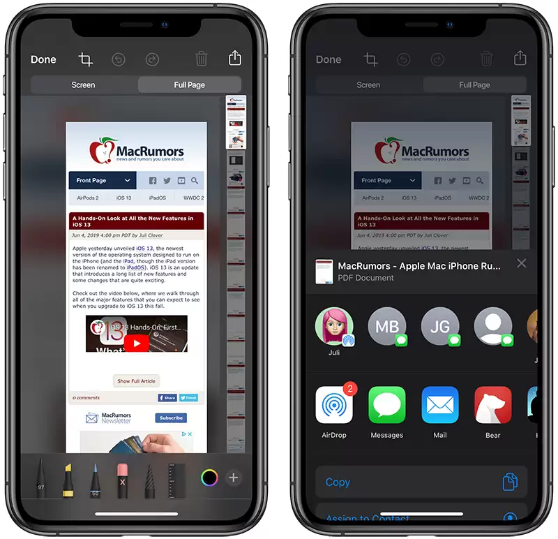 如何在 iOS 13 中以 PDF 格式保存或共享 Safari 网页? 如何在 iOS 13 中以 PDF 格式保存或共享 Safari 网页?