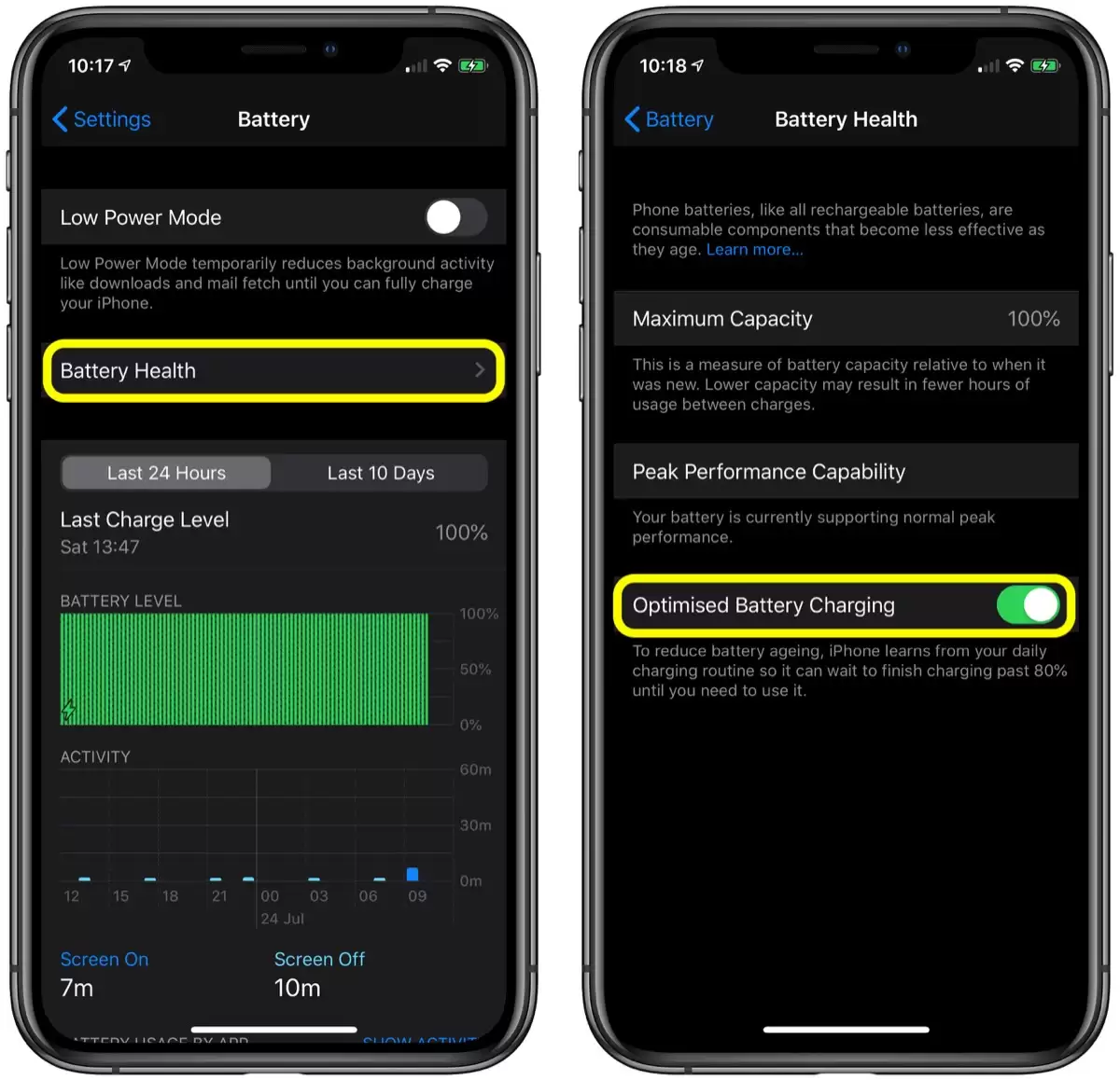 如何在 iOS 13 的设备上开启「优化电池充电」? 如何在 iOS 13 的设备上开启「优化电池充电」?