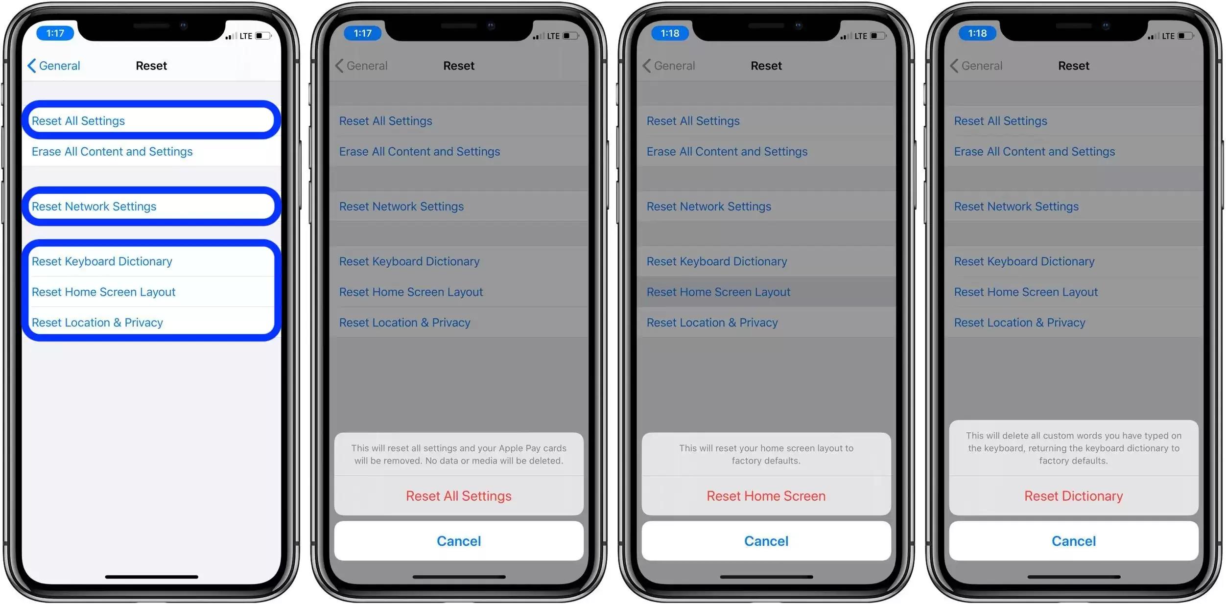 如何在不删除任何数据的情况下恢复默认的 iPhone 设置? 如何在不删除任何数据的情况下恢复默认的 iPhone 设置?