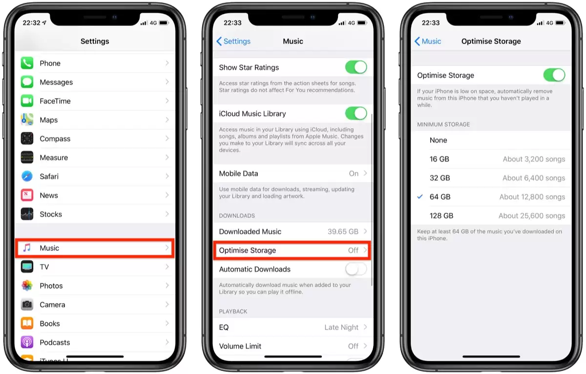 如何限制 iPhone 中储存的音乐文件占用的储存空间? 如何限制 iPhone 中储存的音乐文件占用的储存空间?